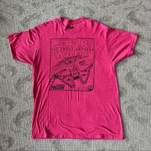 EUC Men’s Star Wars Graphic Short Sleeve Tee size Large in Red